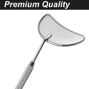 Miroir professionnel demi-lune pour extensions de cils, outil léger d'application et de mappage des cils - Product Image 4