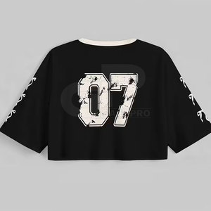Tops Deportivos Cortos para Mujer, Diseño Moderno e Informal, Ideales para Entrenamiento Físico y Estilo Urbano - Product Image 2