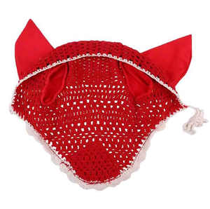 Máscara Antimoscas para Caballos, Diseño Moderno, Hecha en Pakistán, Tejido Deportivo Ligero, Protección Contra Insectos y Moscas, Protección para las Orejas - Product Image 2