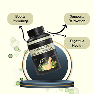 แคปซูลอาหารเสริมสมุนไพรสำหรับผู้ใหญ่เด็กผู้หญิงตั้งครรภ์มีสารต้านอนุมูลอิสระสั่งทำได้ - Product Image 2