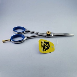 Ciseaux de coiffeur (bord convexe/biseau) repose-doigts réglable finition polonaise en acier inoxydable prix de gros produits les plus vendus - Product Image 5