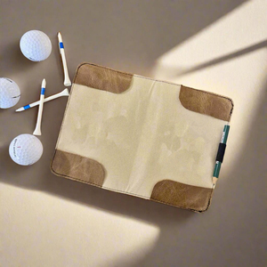 Porte-cartes de crédit et de score de golf en polyester imperméable de qualité supérieure avec fermeture éclair – Option de logo personnalisé – Étui de voyage de haute qualité pour - Product Image 3