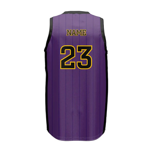 Vêtements de basketball en sublimation de haute qualité en gros OEM, maillot de sport personnalisé avec logo d'équipe et numéro, maillot de basketball pour hommes - Product Image 3
