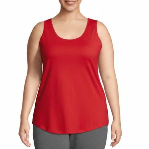 New Womens Tank <b>Tops</b> Yoga Running Sports Loose Breathable Anti-Pilling Knitted Sleeveless Crop Fitness Running Sports Loose - Product Image 1