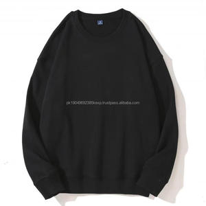 เสื้อมีฮู้ดพิมพ์โลโก้สำหรับผู้ชายและผู้หญิงเสื้อจัมเปอร์คอกลมทรงหลวมแขนยาวสำหรับฤดูใบไม้ผลิและฤดูใบไม้ร่วง - Product Image 2