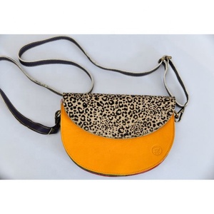 Custom Vintage Bohemian Leather <b>Sling</b> <b>Bag</b> for Women Single Strap Portable Shoulder Messenger Crossbody <b>Bag</b> Dress Style - Product Image 1