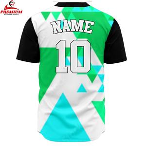 Camiseta de Béisbol al por Mayor, Personalizada, Transpirable, de Secado Rápido, Cuello en V, Tallas Grandes, Impresión por Serigrafía - Product Image 5