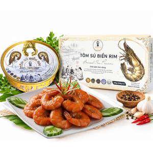 Crevettes tigrées noires vietnamiennes RiCanCook dans une sauce savoureuse, prêtes à consommer, 500g, de Khanh Hoa - Product Image 1