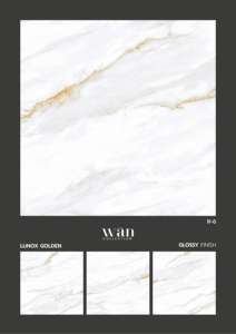 Carrelage en porcelaine finition brillante 60x60cm, développé pour introduire des surfaces qui améliorent la luminosité et un flux architectural lisse pour les sols. - Product Image 5