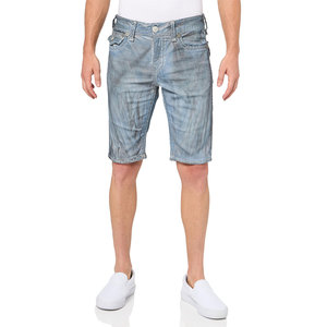 กางเกงยีนส์ขาสั้นผู้ชายสั่งทำพิเศษ ลดราคาพิเศษ ผ้าฝ้ายแท้ 100% เป็นมิตรกับสิ่งแวดล้อม แห้งเร็ว ระบายอากาศดี สไตล์ลำลอง รับผลิตแบบ OEM - Product Image 4