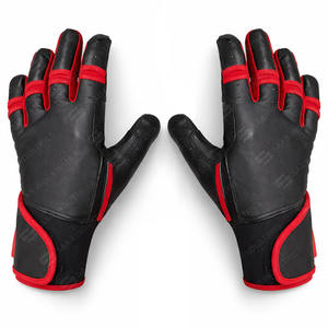 Gants de frappeur en cuir Cabretta pour lanceur droitier, design à doigts complets, haute qualité, pour adulte, vente en gros - Product Image 2