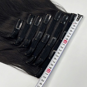 Vente en gros de pinces à cheveux naturelles ondulées naturelles Ensemble 7 pièces de cheveux humains vietnamiens - Product Image 4