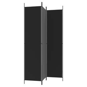 ฉากกั้นห้องผ้าสีดำ 3 แผง ขนาด 59.1"x86.6" พร้อมฉากกั้น - Product Image 5