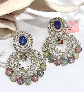 Pendientes Fusion de Plata de Primera Calidad con Acabado Plateado para Mujeres y Chicas, Ideales para Looks de Noche y Fiestas - Product Image 3