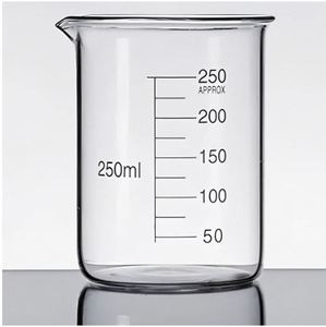 บีกเกอร์แก้วใสสำหรับการทดลอง บีกเกอร์แก้วโบโรซิลิเกตสำหรับงานหนัก ราคาประหยัด - Product Image 2
