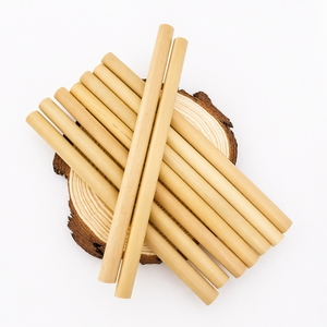 Bamboo Reusable <b>Drinking</b> <b>Straws</b> Eco-Friendly Bar Accessories Box <b>for</b> Juice Coffee Tea Camping Weddings Parties - Product Image 6