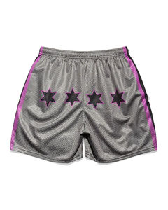 Pantalones Cortos de Baloncesto de Malla con Gráficos de Estrellas al por Mayor, Transpirables, con Cordón, para Entrenamiento Atlético, Ligeros, Ropa Deportiva OEM - Product Image 4