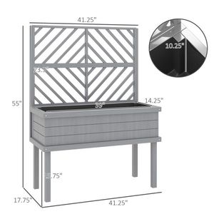 Scaffale in Legno per Fiori e Fioriera Elegante per Uso Interno/Esterno - Product Image 4