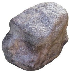 KNT Large Unique Rock Decorative <b>Artificial</b> <b>Stone</b> FRP Fiberglass Lightweight Durable Unbreakable Modern Design Planter Pot Vase - Product Image 1