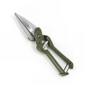 Cisaille vétérinaire pour pattes 8 pouces, lame en acier inoxydable, manche en PVC vert, réutilisable, modèle réglable FRS 07 pour sabots de mouton/chèvre - Product Image 1