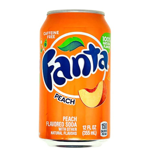 แฟนต้าพีช 335 มล. รสพีช น้ำอัดลม ราคาถูก คุณภาพดี บริการ OEM - Product Image 2