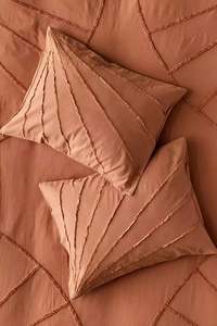 Parure de lit 3 pièces en coton 100% 300TC, écologique, luxe rustique, marron, style indien fait main, douce et classique pour la maison - Product Image 4