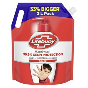 Savon liquide antibactérien biologique Lifebuoy pour le bain, le lavage des mains et les soins corporels - Product Image 4