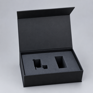 Custom Logo Eva Rigid <b>Cardboard</b> Magnetic <b>Gift</b> Packaging <b>Box</b> With Eva Foam Insert Direct Vietnam Manufacturer OEM ODM - Product Image 2