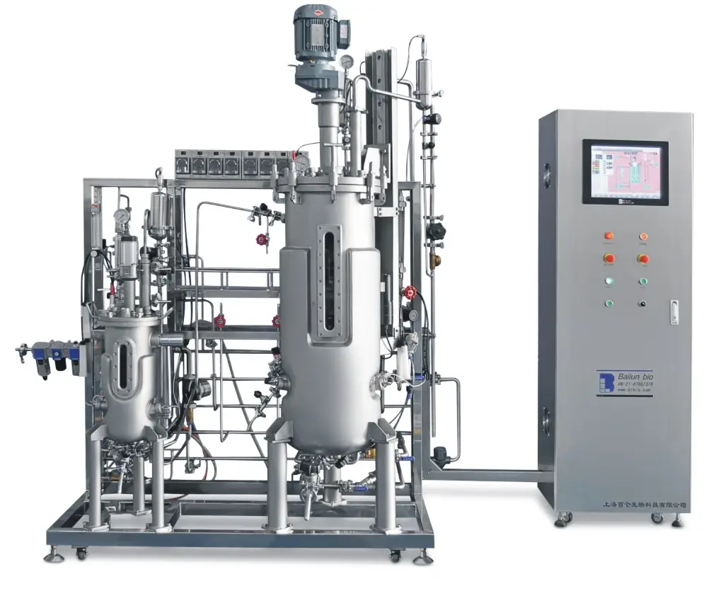 10-100l edelstahlfermentator Edelstahlfermentator Projekte mit Bioreaktor-Systemen für Mikroorganismenkultur