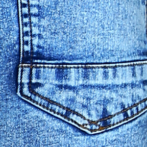 Jeans de Algodón de Alta Calidad para Hombre, Corte Slim, Cierre de Cremallera, Color Azul Lavado, Transpirables y Ecológicos para Otoño - Product Image 2