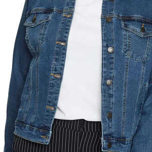 Veste en jean pour femme de haute qualité, tricotée, respirante, grande taille, en promotion - Product Image 5