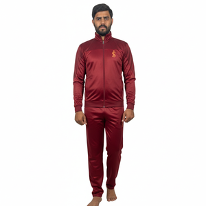 Chándal Deportivo para Hombre de Alta Calidad a Precio Accesible, con Logotipo Personalizado, Cierre Completo, de Algodón, Transpirable, para Entrenamiento y Gimnasio - Product Image 1