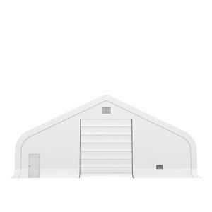 Tenda di Stoccaggio Professionale a Doppia Struttura 50FT X 55FT con Copertura in PVC 32 oz e Porte Passanti - TMG DT5055 PRO - Product Image 2