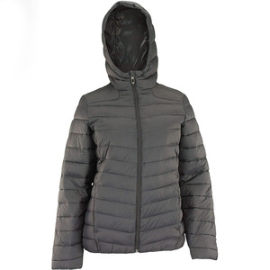 Women's Winter Warm Puffer Jackets Breathable with Shiny Light Zipper Closure Printed Pattern Street Style Women - Product Image 1