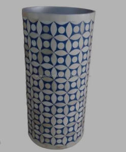 Vente en gros de pots de fleurs de luxe en incrustation d'os Vases à fleurs en incrustation d'os de meilleure qualité polis à la main pour la maison, l'intérieur et l'extérieur - Product Image 4