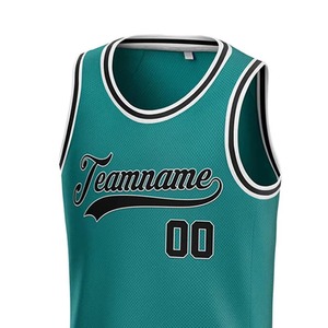 Camisetas de Baloncesto Personalizadas de Alta Calidad, Unisex, Tallas Grandes, Transpirables, Duraderas, con Impresión por Sublimación de Nombre y Número, para Equipos Deportivos - Product Image 4