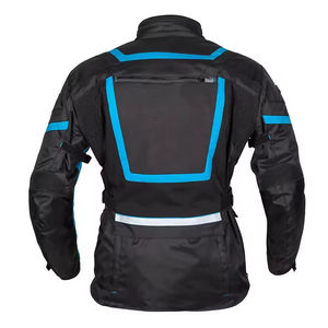 Veste de moto coupe-vent imprimée pour hommes |   Nylon durable, léger et imperméable |   Veste d'équitation confortable à manches longues - Product Image 2