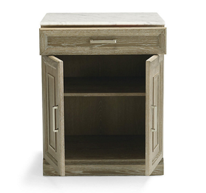 ตู้ข้างเตียงไม้มะฮอกกานีแท้สไตล์โมเดิร์น ทำด้วยมือ พร้อมลิ้นชัก 4 ช่อง และบานประตู สำหรับห้องนอนและห้องนั่งเล่น - Product Image 3