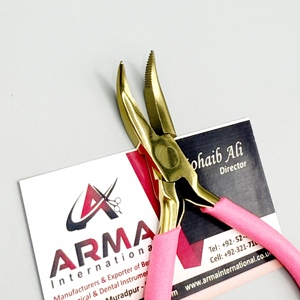 Plasma Gold I-Tip Hair <b>Extensions</b> Plier Hair Pliers for <b>Micro</b> Nano Ring Hair <b>Extensions</b> Opener and Removal Tool with Logo - Product Image 5