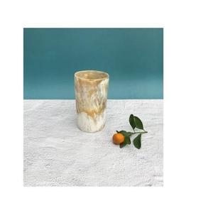 Juego de Jarrones de Flores Hechos a Mano con Cuerno de Búfalo Antiguo, Acabado Natural, Diseño Rústico, Material de Bambú, Artículo Decorativo para el Hogar - Product Image 3