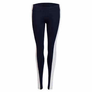Leggings de yoga de luxe pour femmes, taille haute, en Spandex/Polyester, séchage rapide, longueur intégrale, taille élastique - Product Image 2
