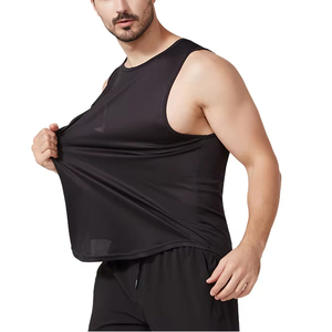 Débardeurs pour hommes en coton grande taille, séchage rapide, tricotés, respirants, doux, décontractés pour l'été - Product Image 5