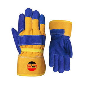 ถุงมือทำงานราคาส่ง ถุงมือป้องกันนิ้วมือสำหรับขายออนไลน์ ถุงมือทำงานหนังแบบกำหนดเองได้ - Product Image 6