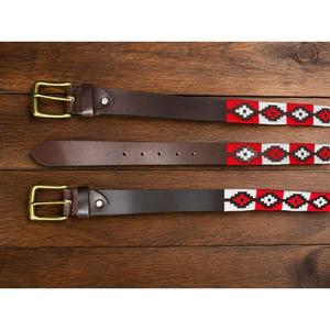 Cinturones de Moda para Hombre de Diseños Duraderos con Diseños Personalizados, Cinturón de Cuero Genuino Color Marrón con Hebilla de Latón Dorado, Gran Venta - Product Image 6