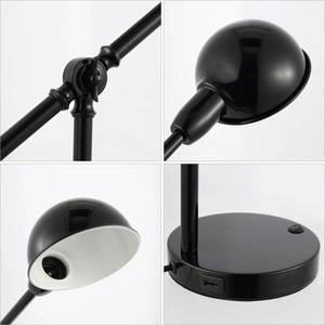 Lámpara de Mesa Clásica de Latón Macizo con Pantalla Plegada, Iluminación Tradicional para Decoración del Hogar - Product Image 1