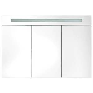 Mueble de Baño Blanco y Plateado con Espejo LED - Product Image 4