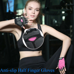 Weightlifting & Bodybuilding Hand Protection Wear Gym <b>Gloves</b> With Palm Resistant Design Half Finger New Fitness <b>Glove</b> For Gym - Product Image 5