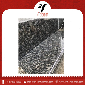 Dalles de pierre naturelle de granit noir Markino de qualité supérieure pour comptoirs, revêtements de sol, escaliers et revêtements muraux - Product Image 6