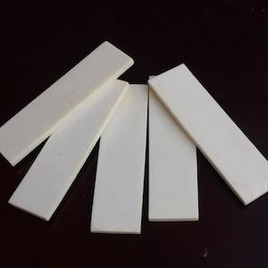 Empuñaduras de Cuchillo Hechas a Mano con Incrustaciones de Hueso Blanco, Duraderas y de Primera Calidad - Product Image 5