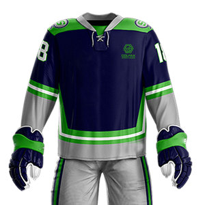 Uniforme de Hockey sobre Hielo para Equipo, Duradero, 100% Poliéster, Transpirable, Corte Ajustado, Cómodo, Hecho en Pakistán - Product Image 5